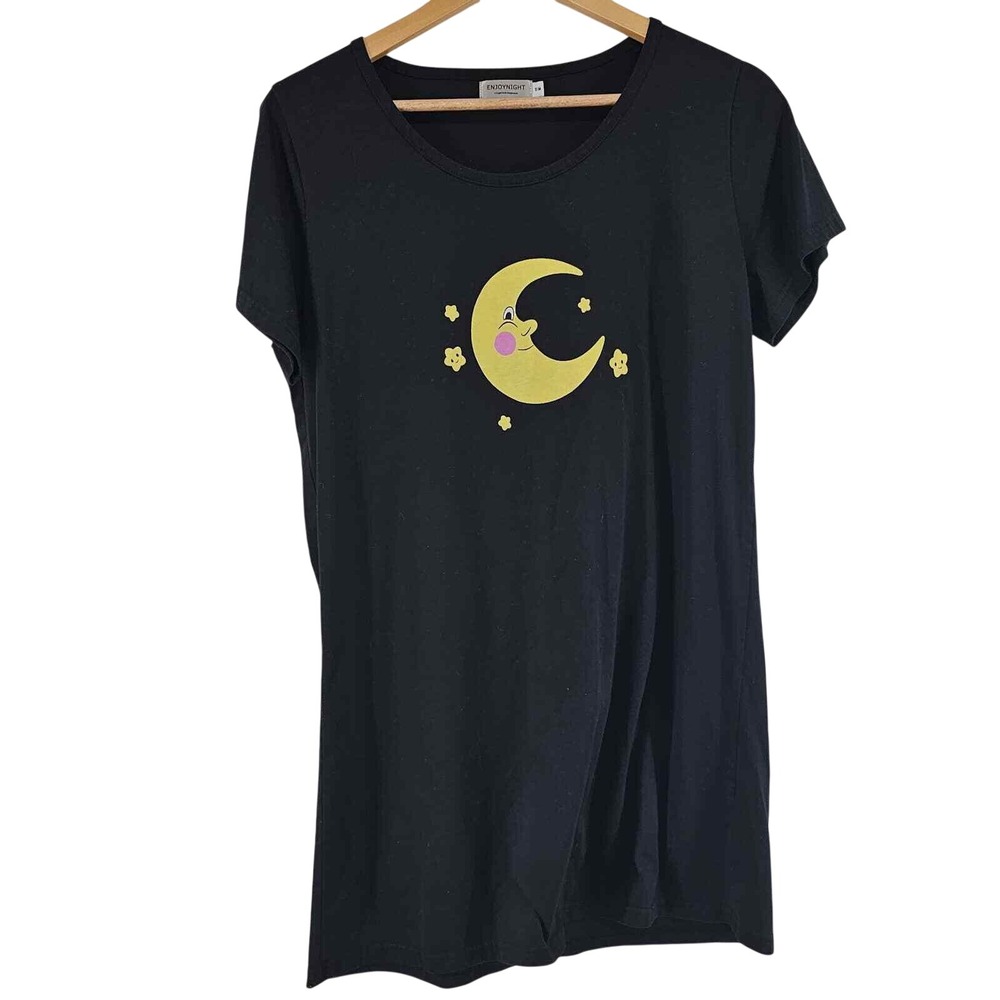 Enjoy Night Sleepware Moon Stars Top S/M‎